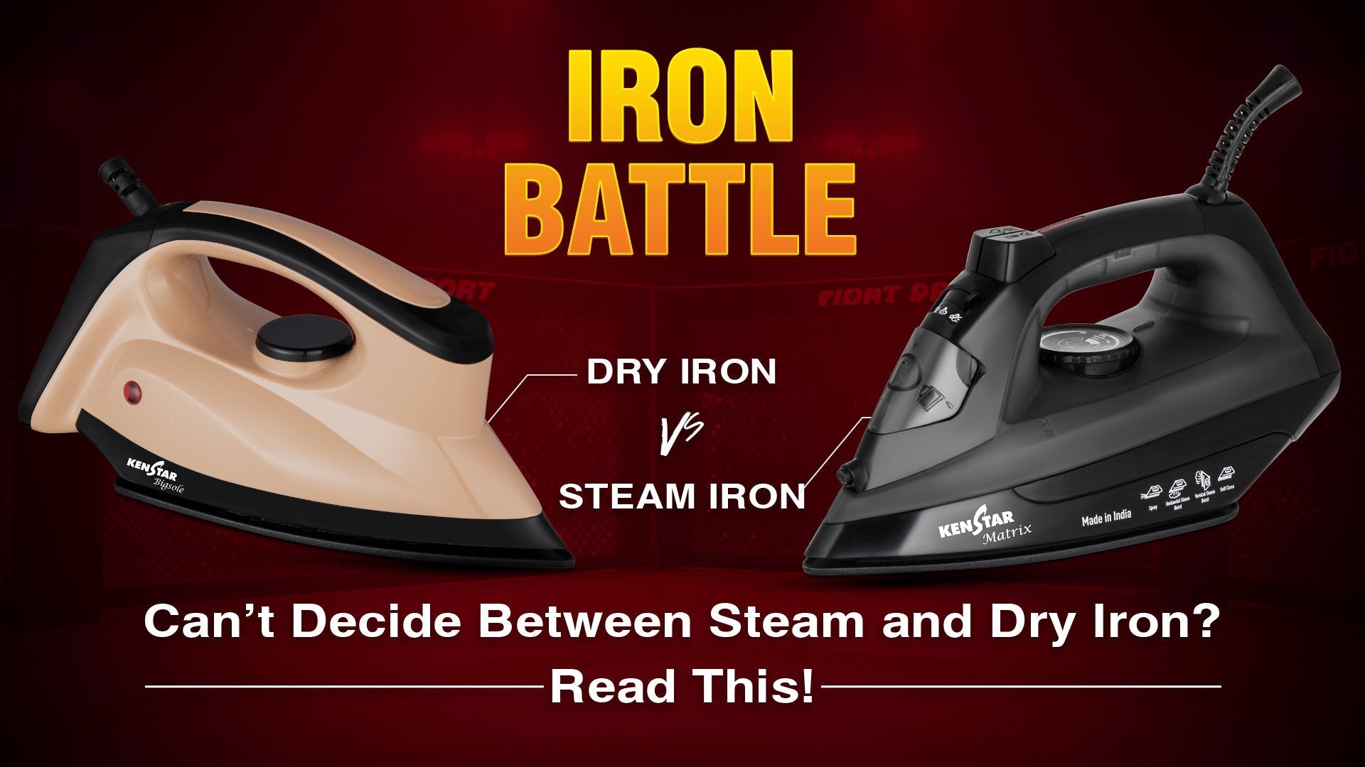 Can’t Decide Between Steam and Dry Iron? Read This!