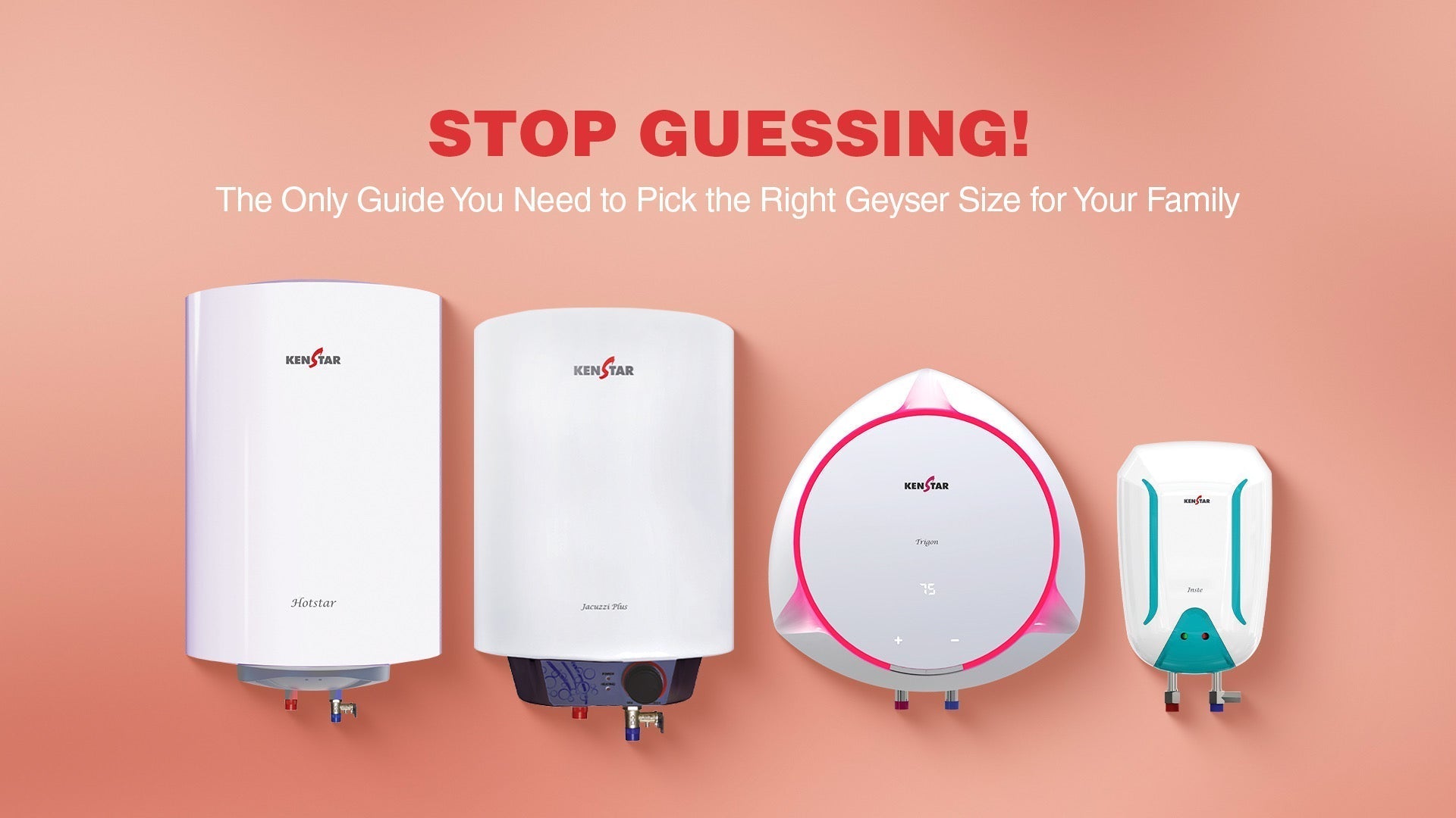 Stop Guessing! The Only Guide You Need to Pick the Right Geyser Size for Your Family