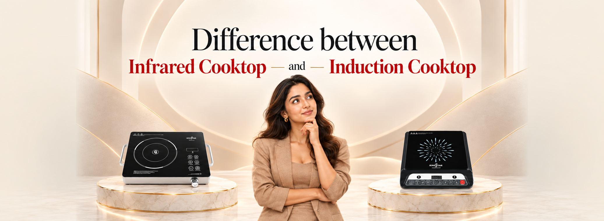Difference Between Infrared Cooktop vs Induction Cooktop