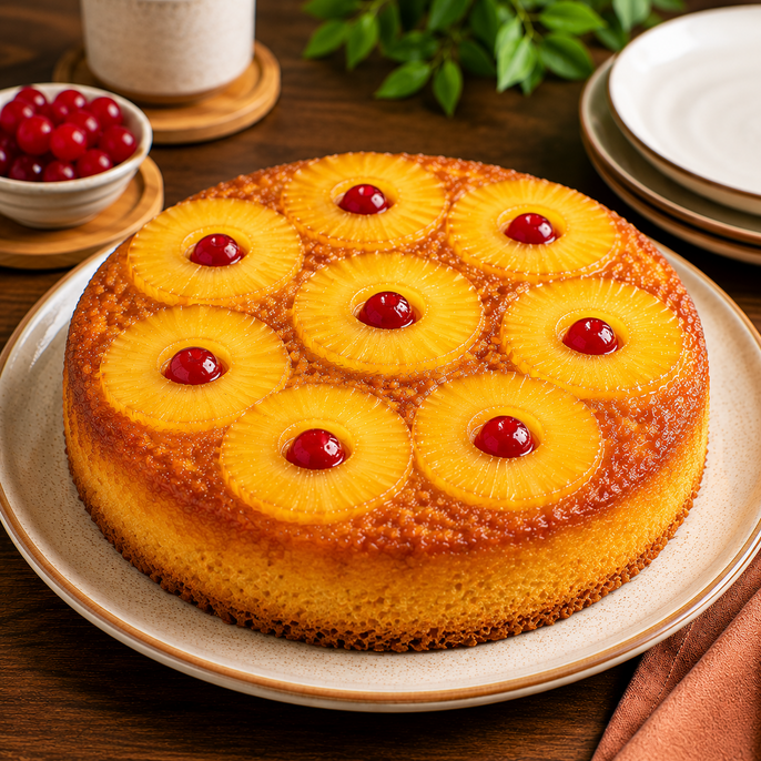 Pineapple Upside Down Cake