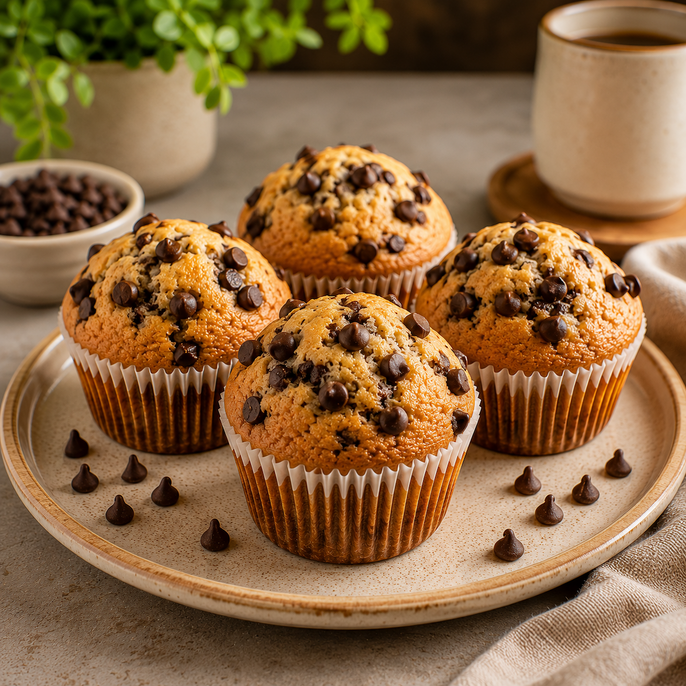 Choco-Chip Muffins