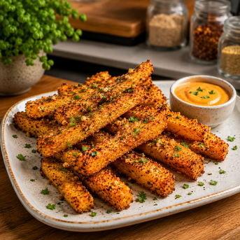 Crispy Garlic Potato Fingers
