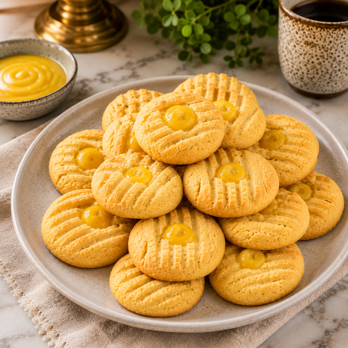 Custard Cookies