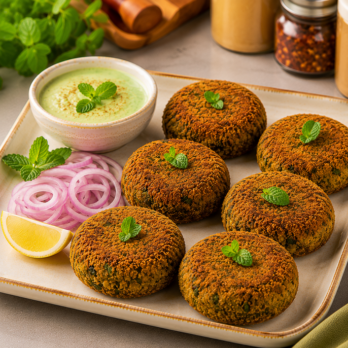 Dal Pudina Kabab