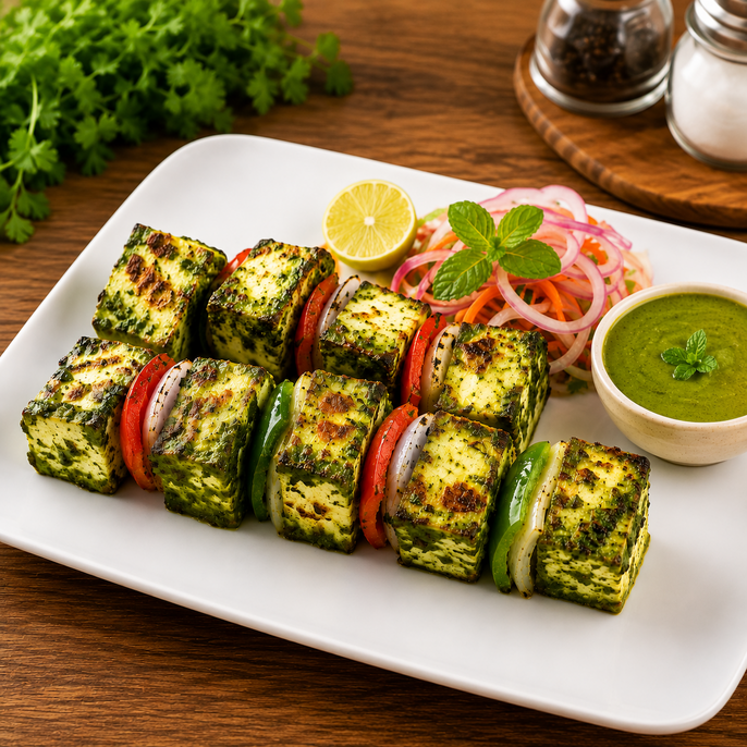 Hariyali Paneer Tikka