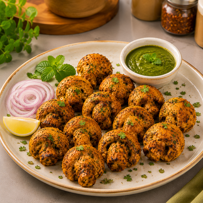 Mushroom Tikka