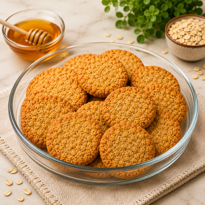 Oats & Honey Cookies