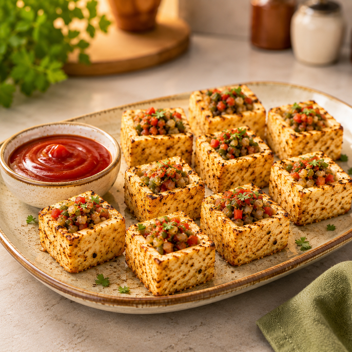 Paneer Canapes