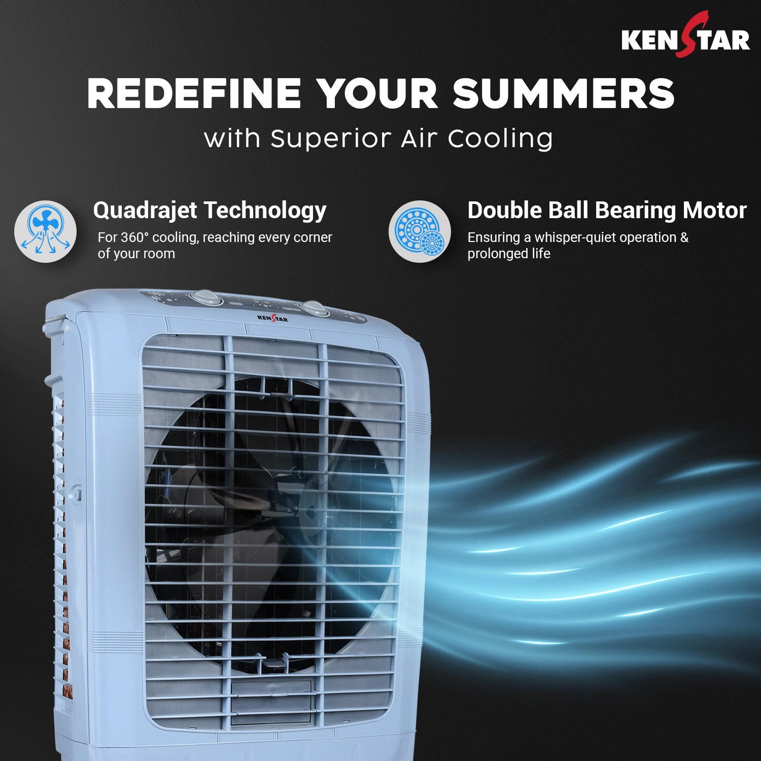 Cool Grande HC 90, Honeycomb Litres Desert Cooler